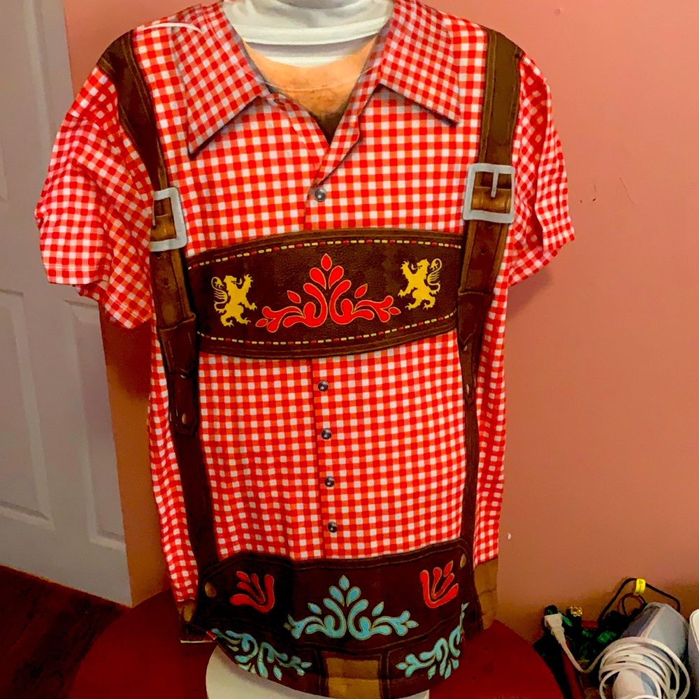 Faux Real Bavarian Octoberfest Shirt